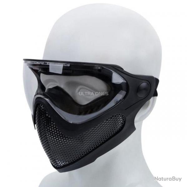 Masque protection rsistant SGS Tactical - Noir