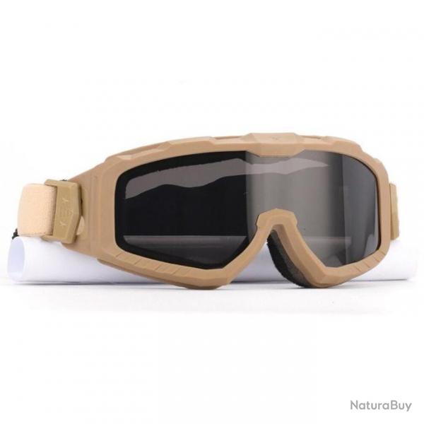 Masque UV400 HD TS Shield - Tan