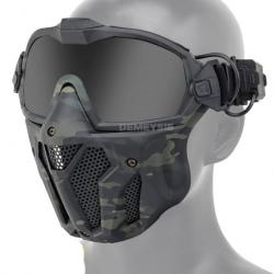 Masque ventilé anti-buée OPS Demeysis - Multicam noir