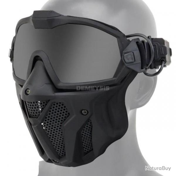 Masque ventil anti-bue OPS Demeysis - Noir