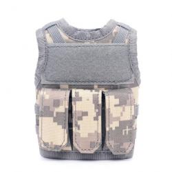 Mini gilet Molle bouteille réglable - ACU