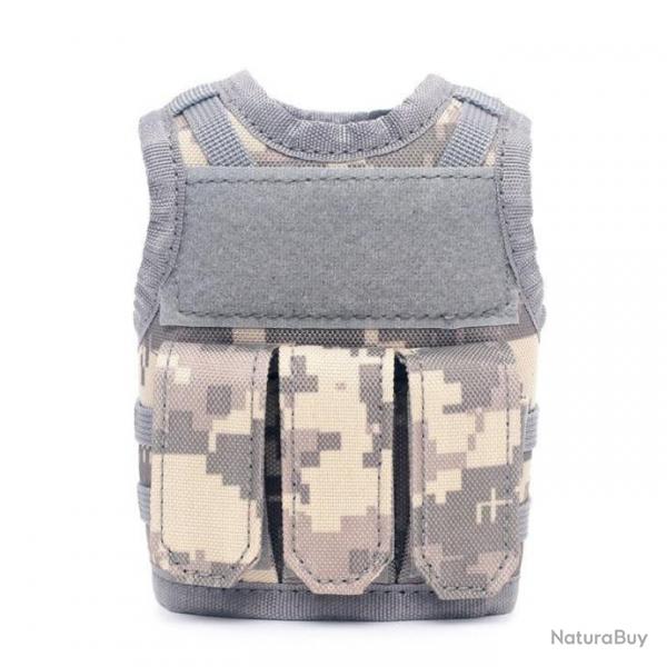 Mini gilet Molle bouteille rglable - ACU