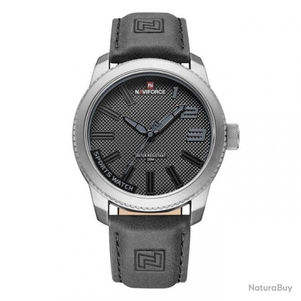 Montre bracelet NAVIFORCE argent/gris