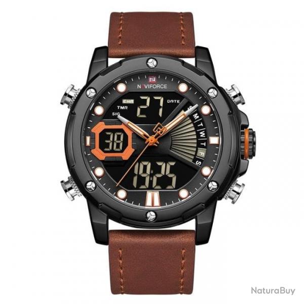 Montre Cadrator LED tanche NAVIFORCE