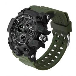 Montre militaire double affichage Quartz