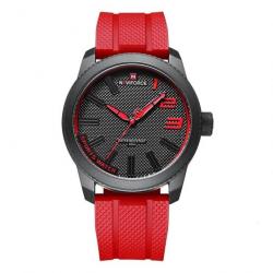 Montre NaviForce NF9222L silicone rouge