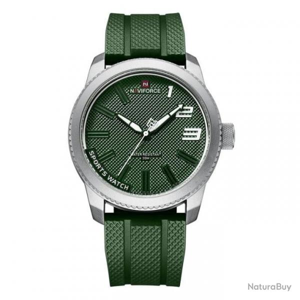 Montre NaviForce NF9222L silicone vert