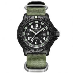 Montre tactique tube lumineux Nato ADI - Vert armée