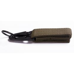 Mousqueton crochet clé Molle EDC - Ranger green