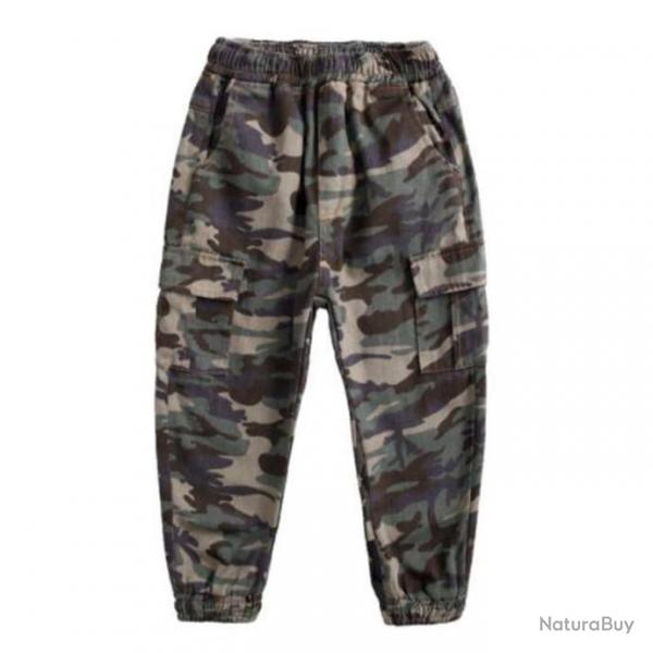 Pantalon camouflage enfant coton Multicam - 10 ans