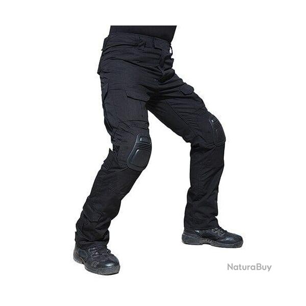 Pantalon cargo BDU Combat TCVS - M (30) / Noir