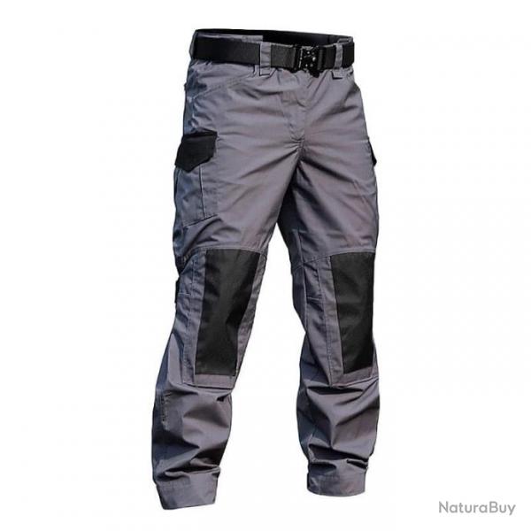 Pantalon cargo combat Military TS - S / Gris