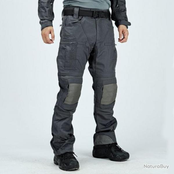 Pantalon cargo impermable TactiArmycal - dark gray / S