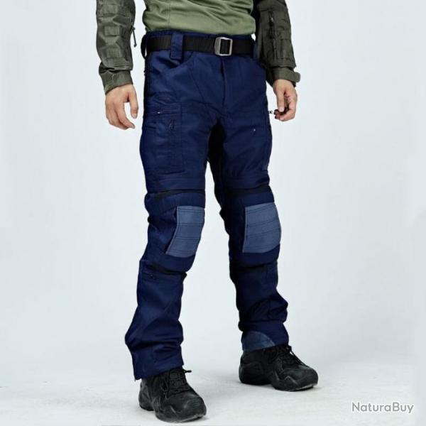 Pantalon cargo impermable TactiArmycal - navy blue / S