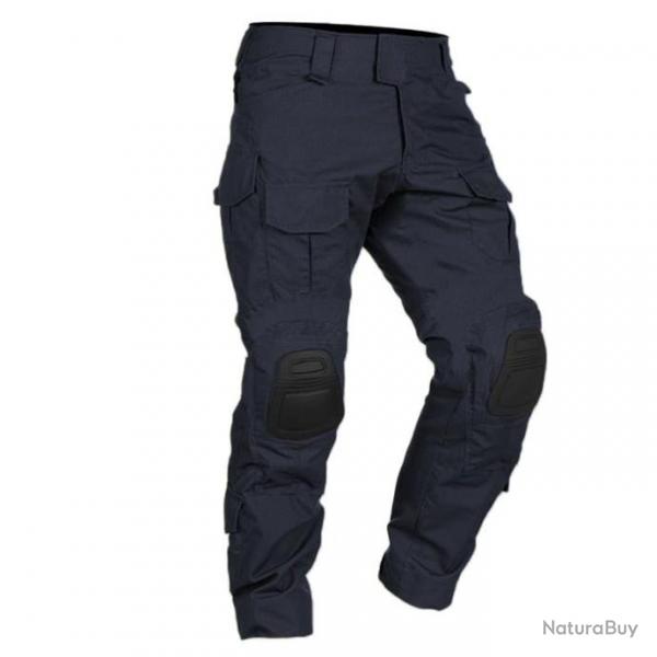 Pantalon combat genouillres OTS - Navy / S (55kg-65kg)