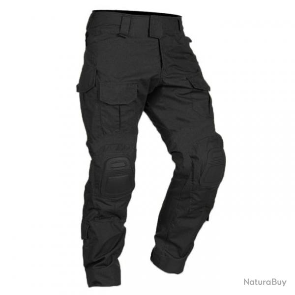 Pantalon combat genouillres OTS - Black / S (55kg-65kg)