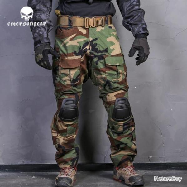 Pantalon combat tactique G3 EmersonGear - Camo Jungle / 43