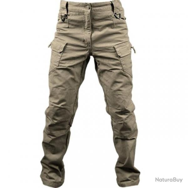 Pantalon combat tactique militaire S19 - Beige / S