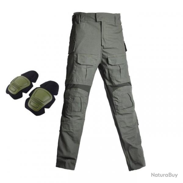 Pantalon combat Warrio Tactical Swat - Ranger green / S 50-60kg