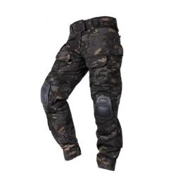 Pantalon G3 avec genouillères IDGEAR - Multicam noir / 30