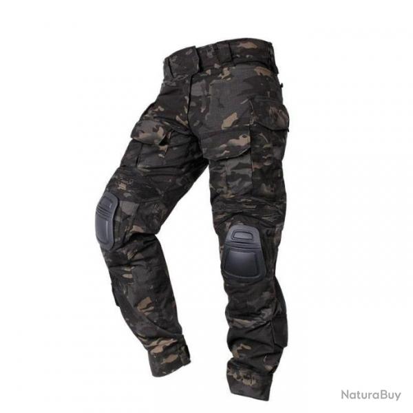 Pantalon G3 avec genouillres IDGEAR - Multicam noir / 30