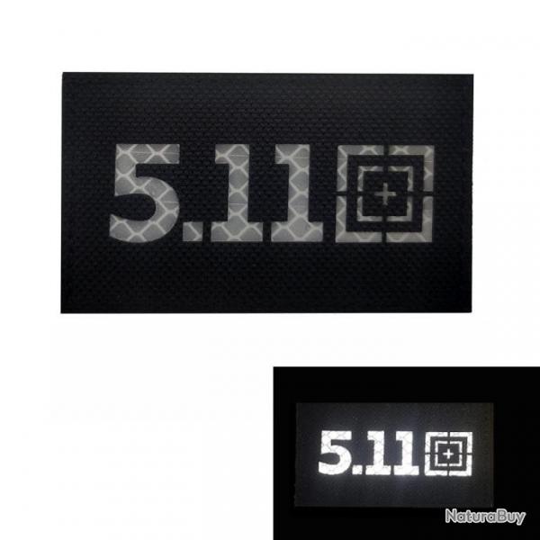 Patch 5.11 PVC IR rflchissant - Reflective14  8x5cm