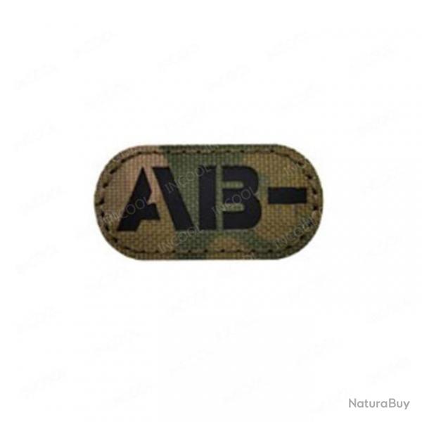 Patch A+ B+ AB O+ rflchissant - Reflective CP AB Neg