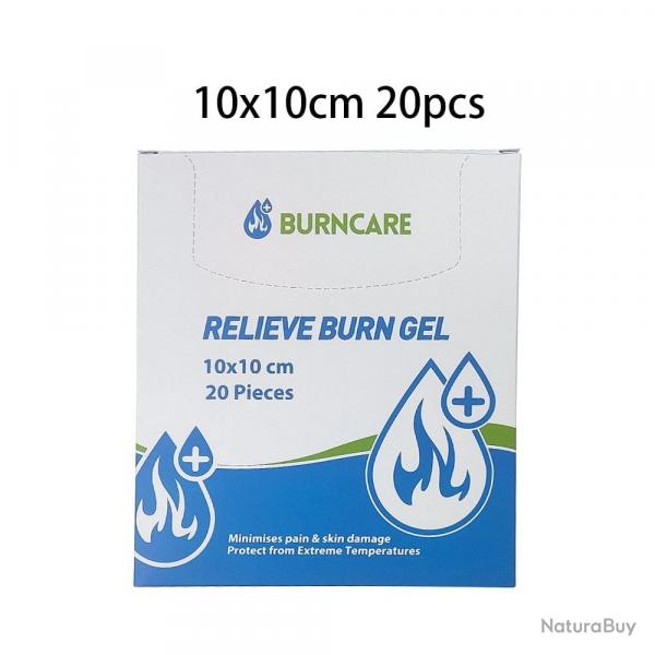 Patch bandage hydrogel soin des plaies - 10 x 10 cm (20pcs)
