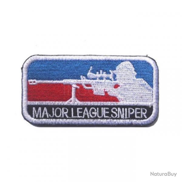 Patch brod emblme militaire PVC - 2 10X4CM Broderie