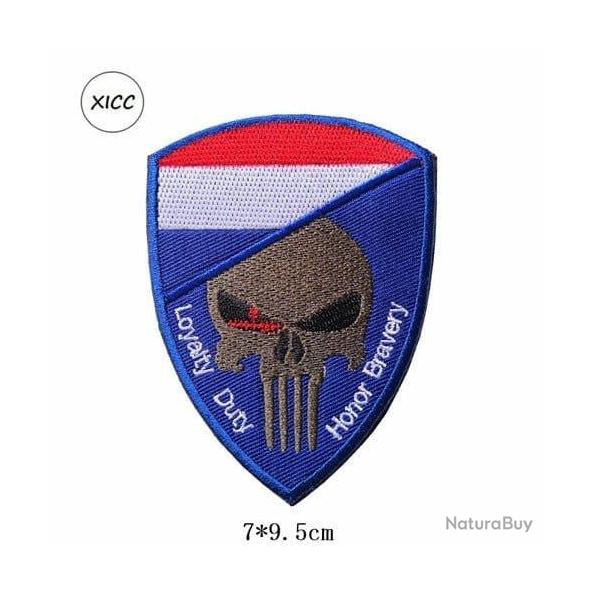 Patch crne drapeau national 3D 7x9,5 cm - Pays-Bas