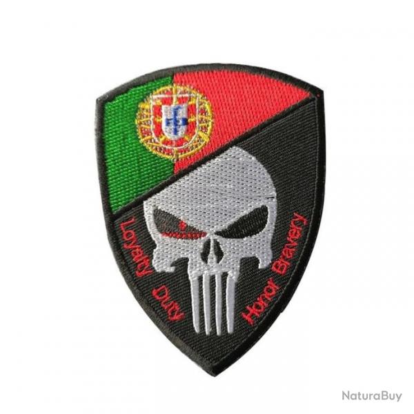 Patch crne drapeau national 3D 7x9,5 cm - Portugal