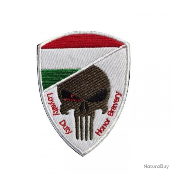 Patch crne drapeau national 3D 7x9,5 cm - Hongrie