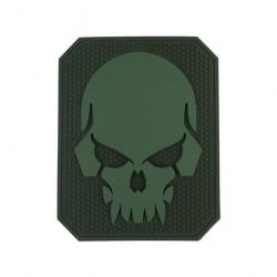 Patch crâne PVC autocollant EM5550 - Vert