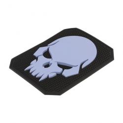 Patch crâne PVC autocollant EM5550 - Bleu