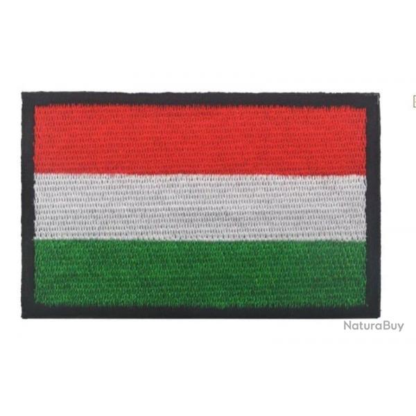 Patch drapeau national tissu - Hongrie