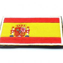 Patch drapeau national tissu - Espagne