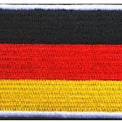 Patch drapeau national tissu - Allemagne