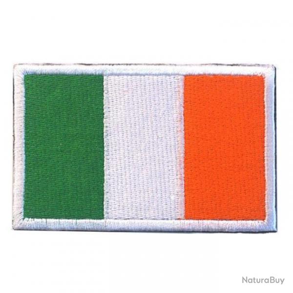 Patch drapeau national tissu - Irlande