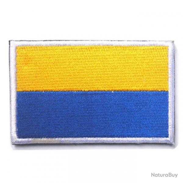 Patch drapeau national tissu - Ukraine