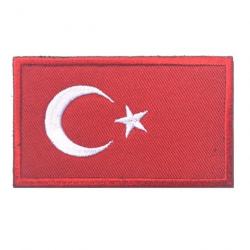 Patch drapeau national tissu - Turquie