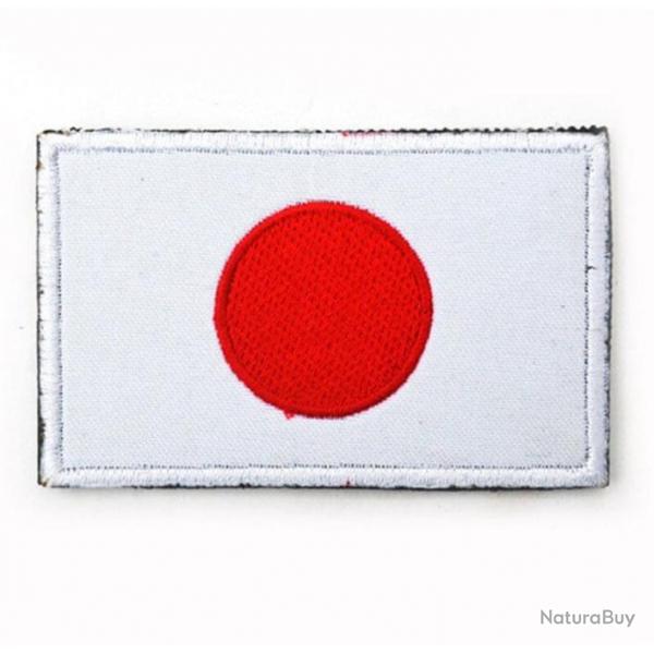 Patch drapeau national tissu - Japon