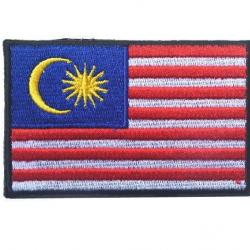 Patch drapeau national tissu - Malasie