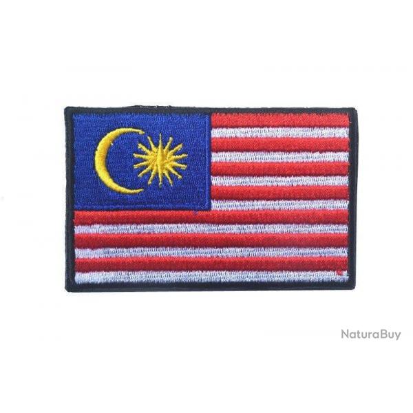 Patch drapeau national tissu - Malasie