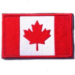 Patch drapeau national tissu - Canada