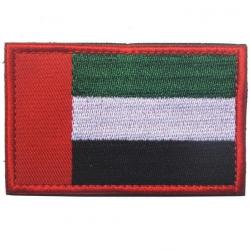 Patch drapeau national tissu - Emirats Arabes Unis