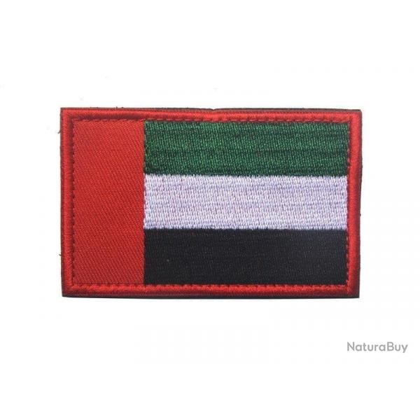 Patch drapeau national tissu - Emirats Arabes Unis