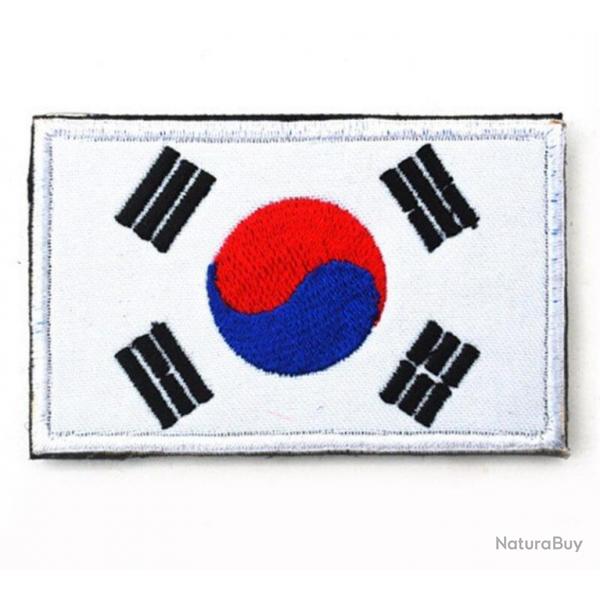 Patch drapeau national tissu - Core