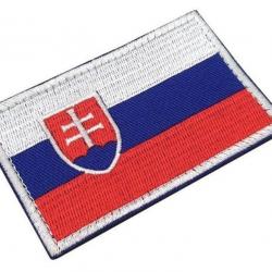 Patch drapeau national tissu - Slovaquie