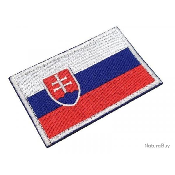 Patch drapeau national tissu - Slovaquie