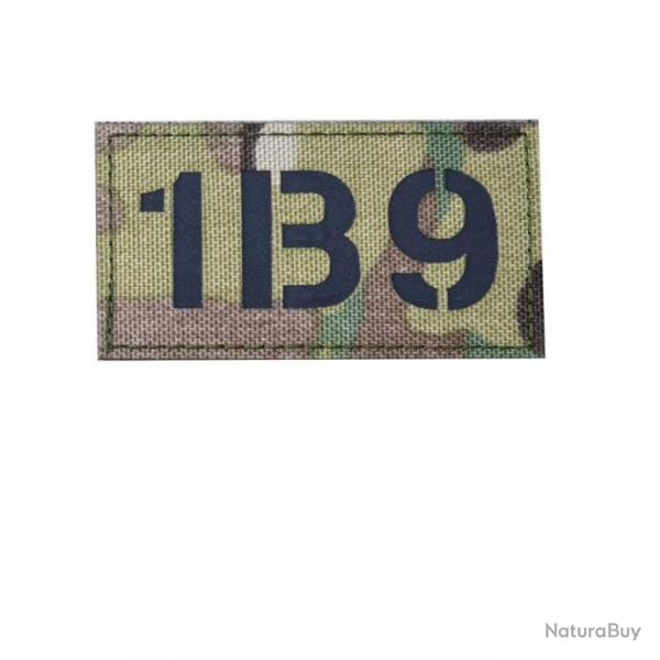 Patch quipe rflchissant infrarouge IR - 1B9